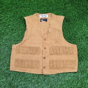 Vintage 90s Drybak Hunting Vest S/M 21x18 Faded Rugged USA